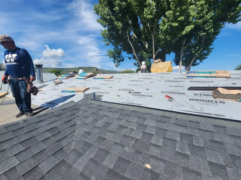 Slide of BIg Bear Roofing