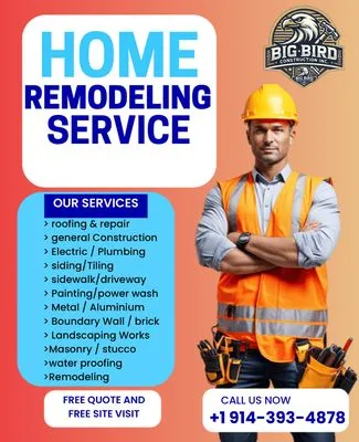 Big Bird Construction Logo