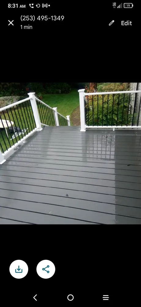 Slide of Big Dawgs Decks and Construction