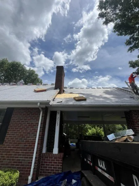 Slide of Big Eagle Roofing Services