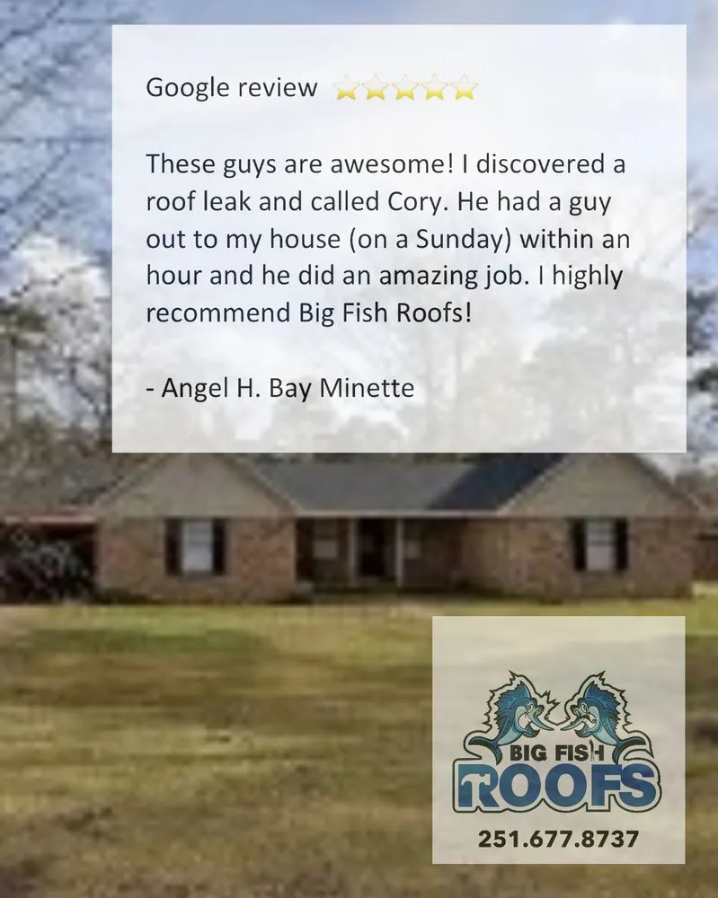 Slide of Big Fish Roofs & Restoration
