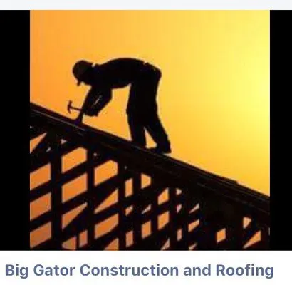 Big Gator Construction and Roofing Logo