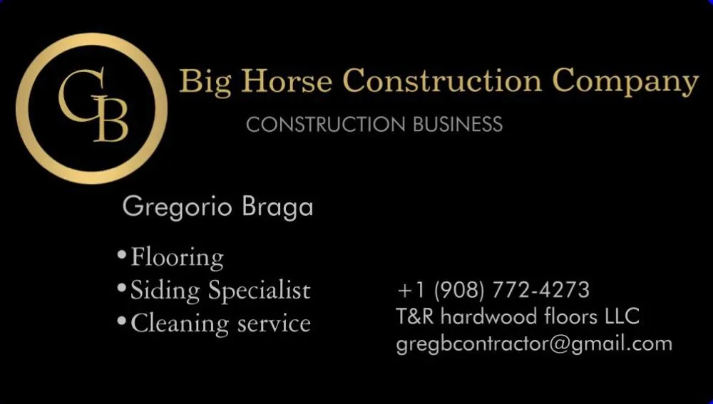 Slide of Big Horse Construction