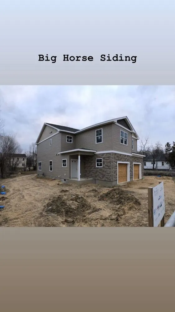 Slide of Big Horse Construction