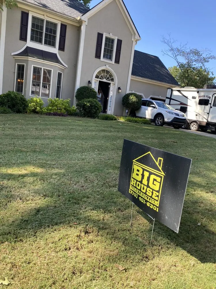 Slide of Big House Construction
