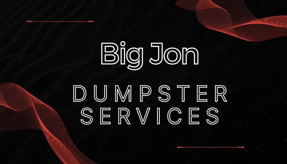 Slide of Big Jon Dumpster Services