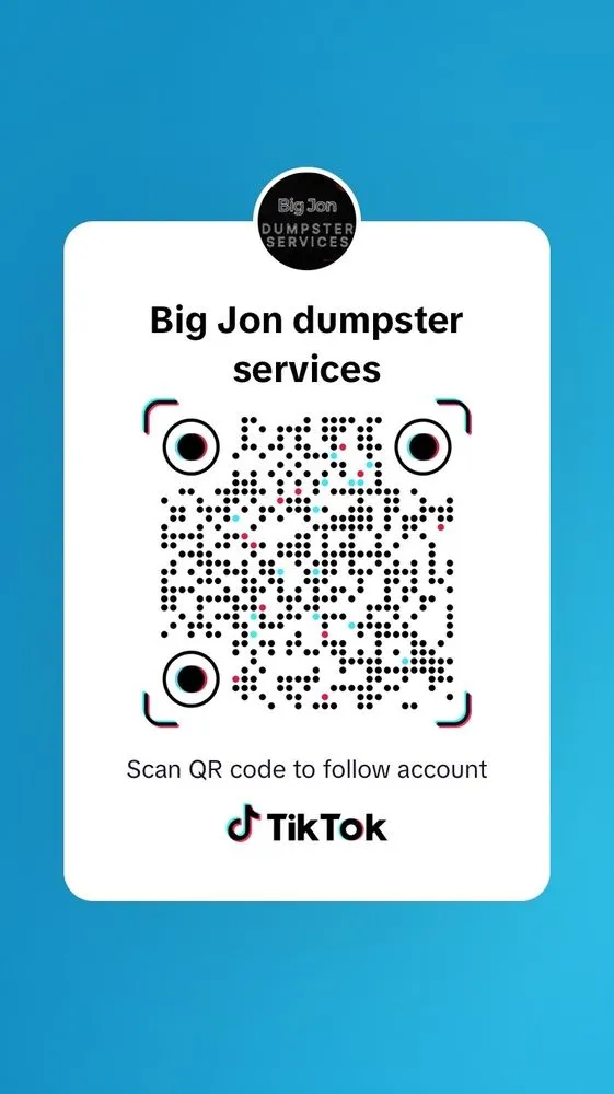 Slide of Big Jon Dumpster Services