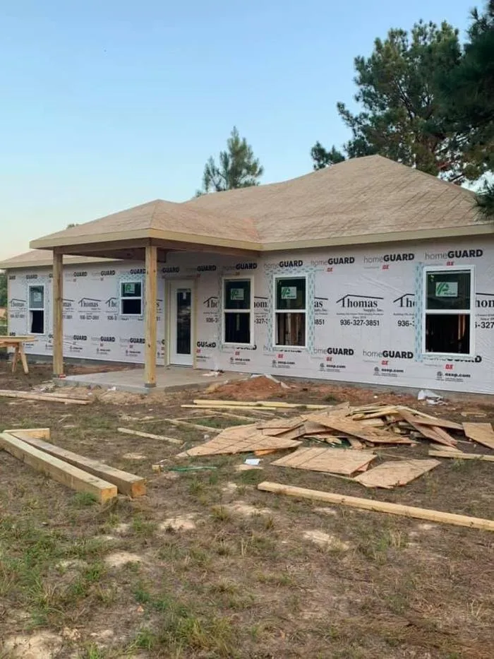 Slide of Big Lake Construction