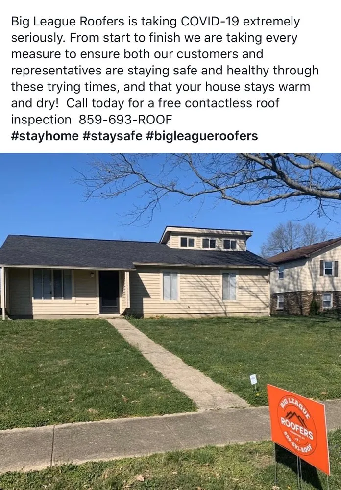 Slide of Big League Roofers