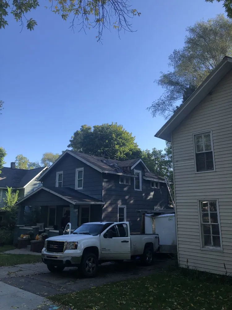 Slide of Big Rapids Roofing