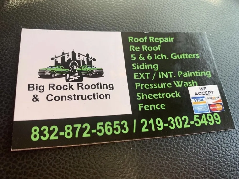 Slide of Big Rock Roofing & Construction 