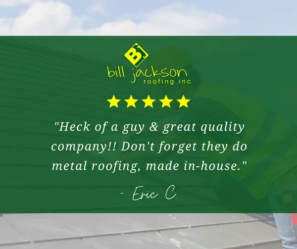 Slide of Bill Jackson Roofing