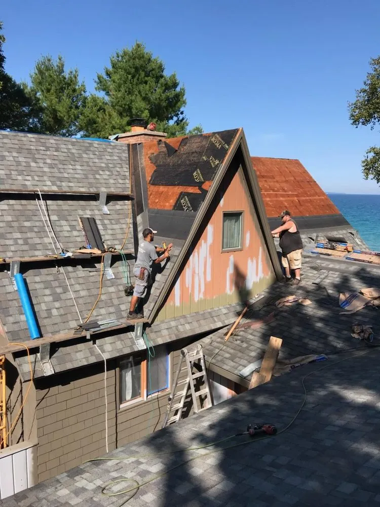 Local roof repair in Cedar, MI by Bill Smith Roofing