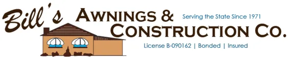 Bill's Awnings & Construction Company Logo