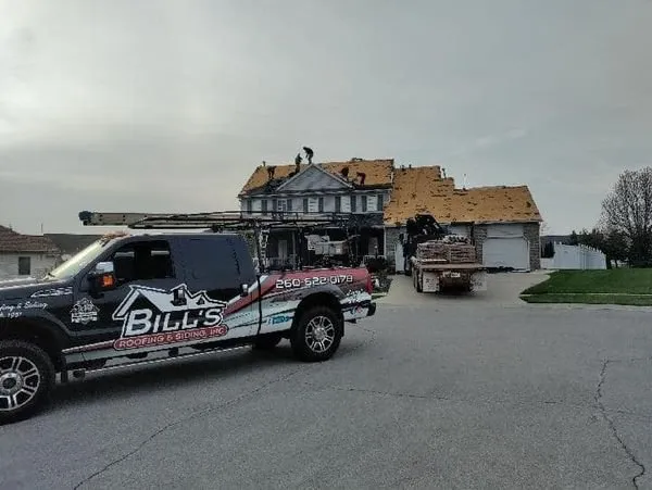 Slide of Bill's Roofing & Siding