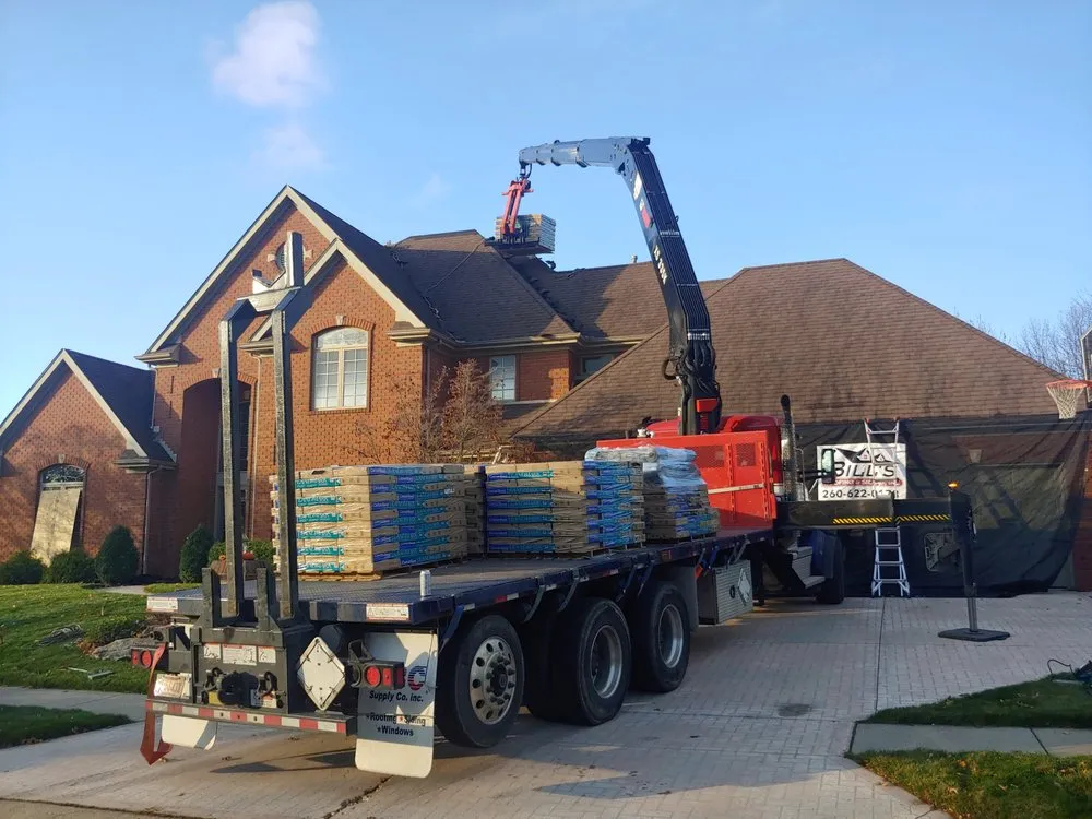 Slide of Bill's Roofing & Siding