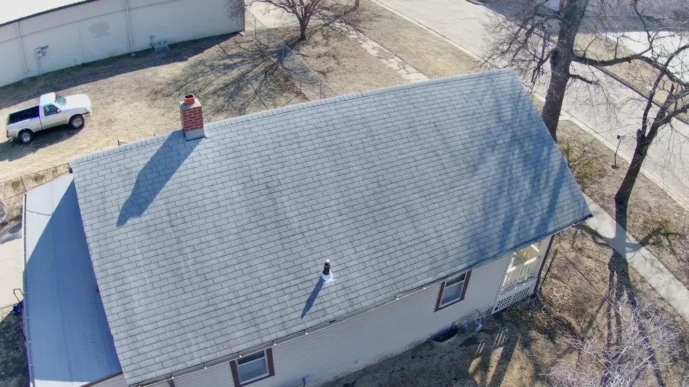 Slide of Bill's Roofing