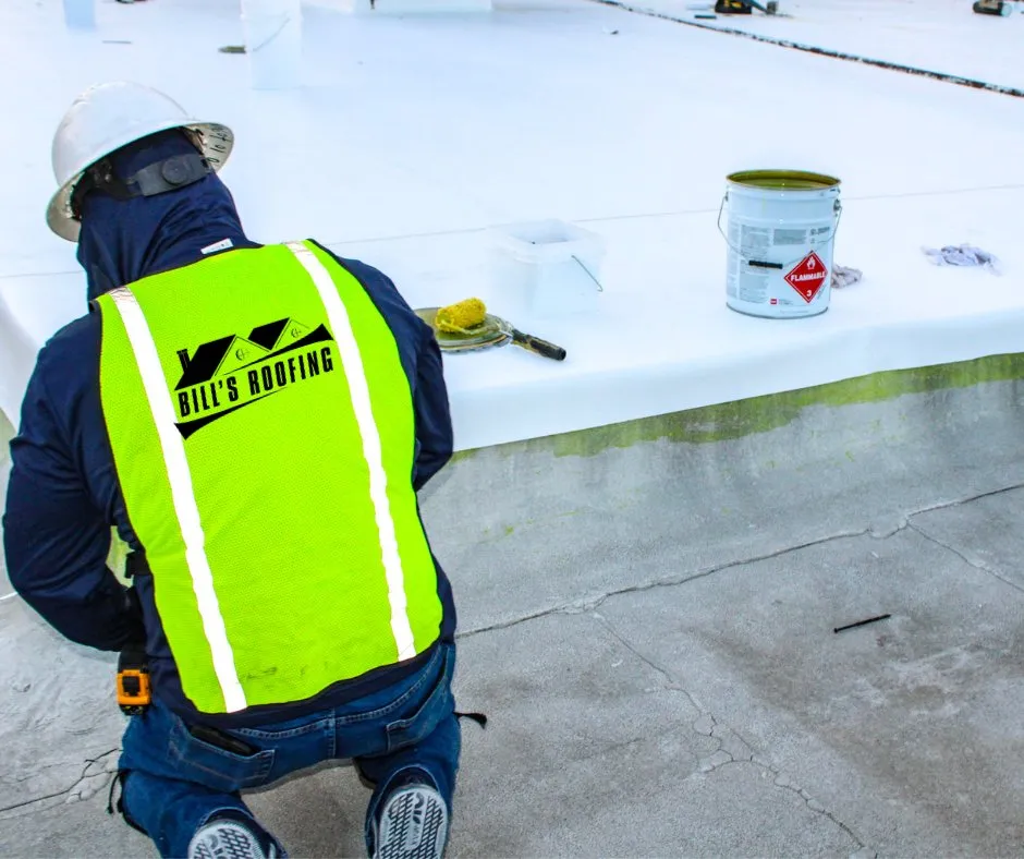 Slide of Bill's Roofing