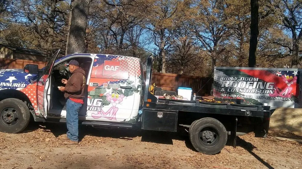 Slide of Billy Odom Roofing and Construction