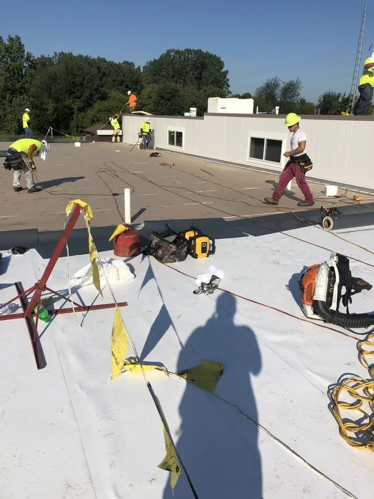 Local flat roof repair in Alden, MI - Billy White Roofing
