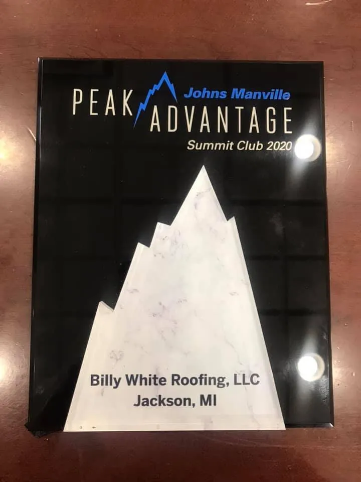 Slide of Billy White Roofing