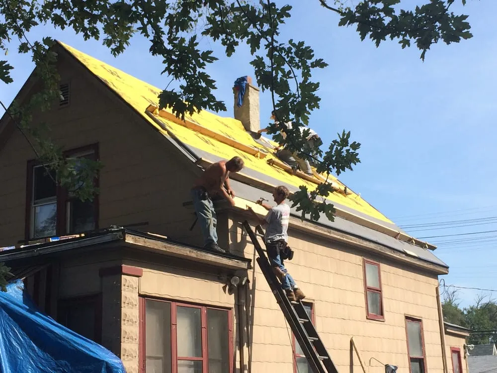 Slide of Billy's Roofing