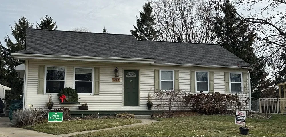 Slide of Billy's Roofing