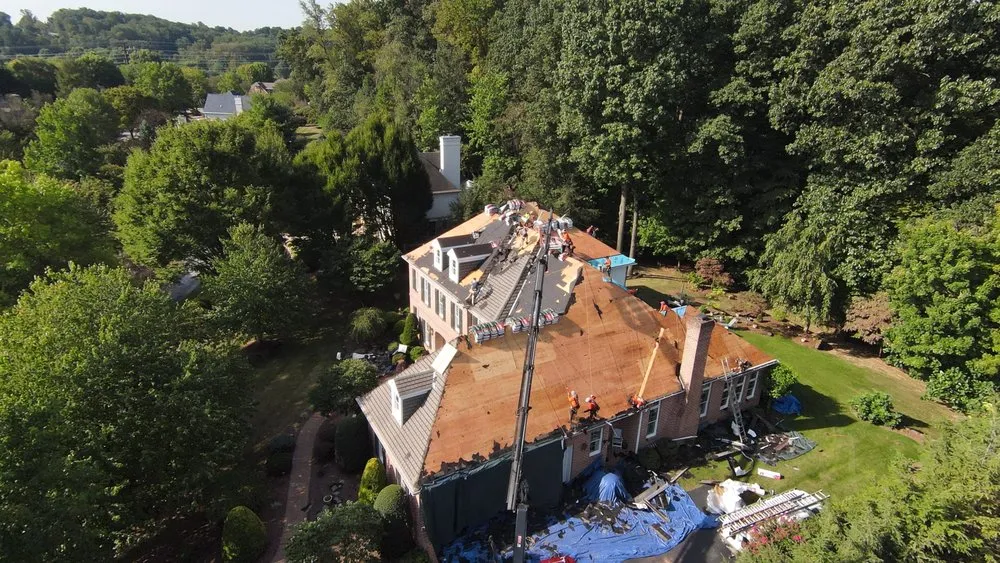 Local roof replacement for residential properties in Mt Holly Springs, PA by Biniek Specialty Contractors