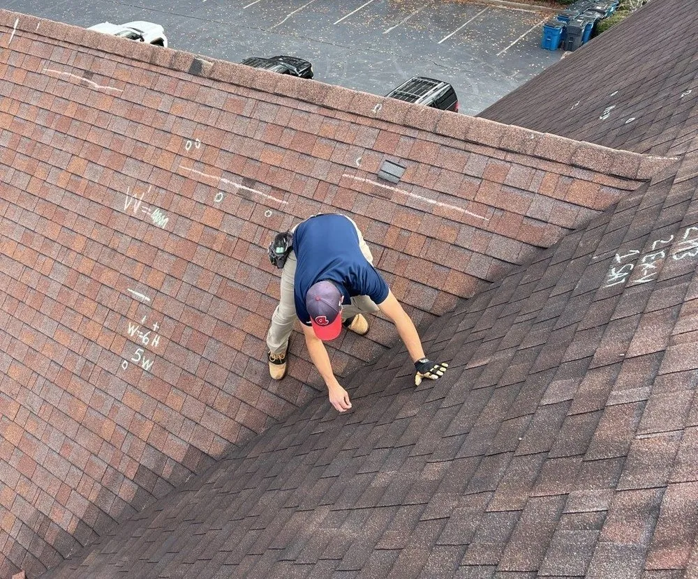 Slide of Bird's Eye Roofing Company