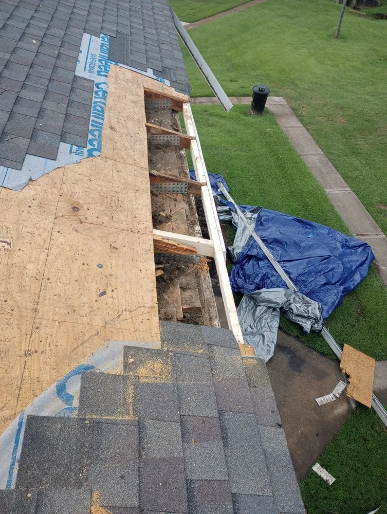 Slide of Bird's Eye Roofing Company