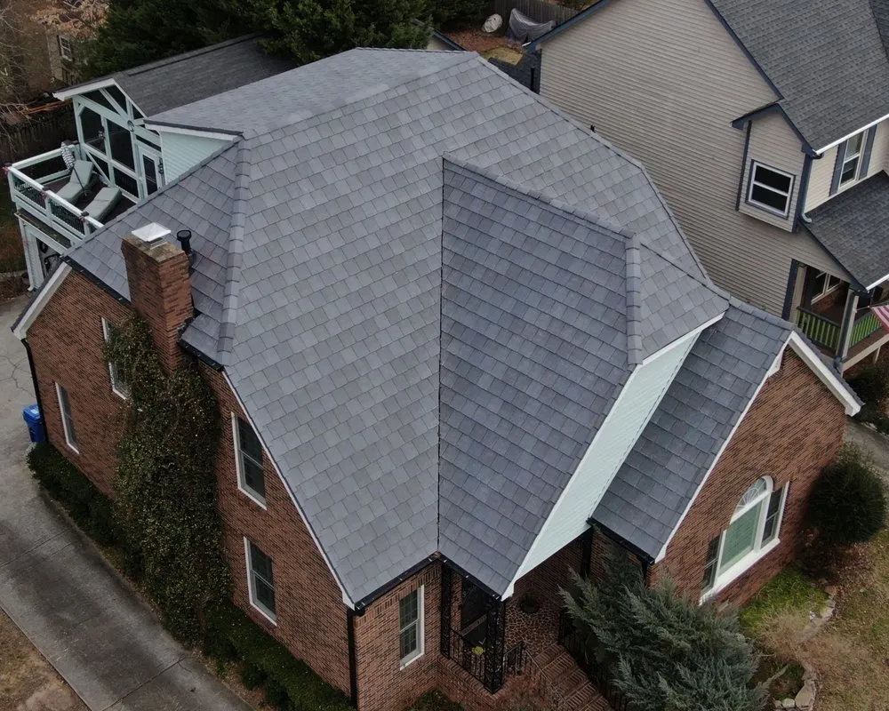 Slide of Bird's Eye Roofing Company