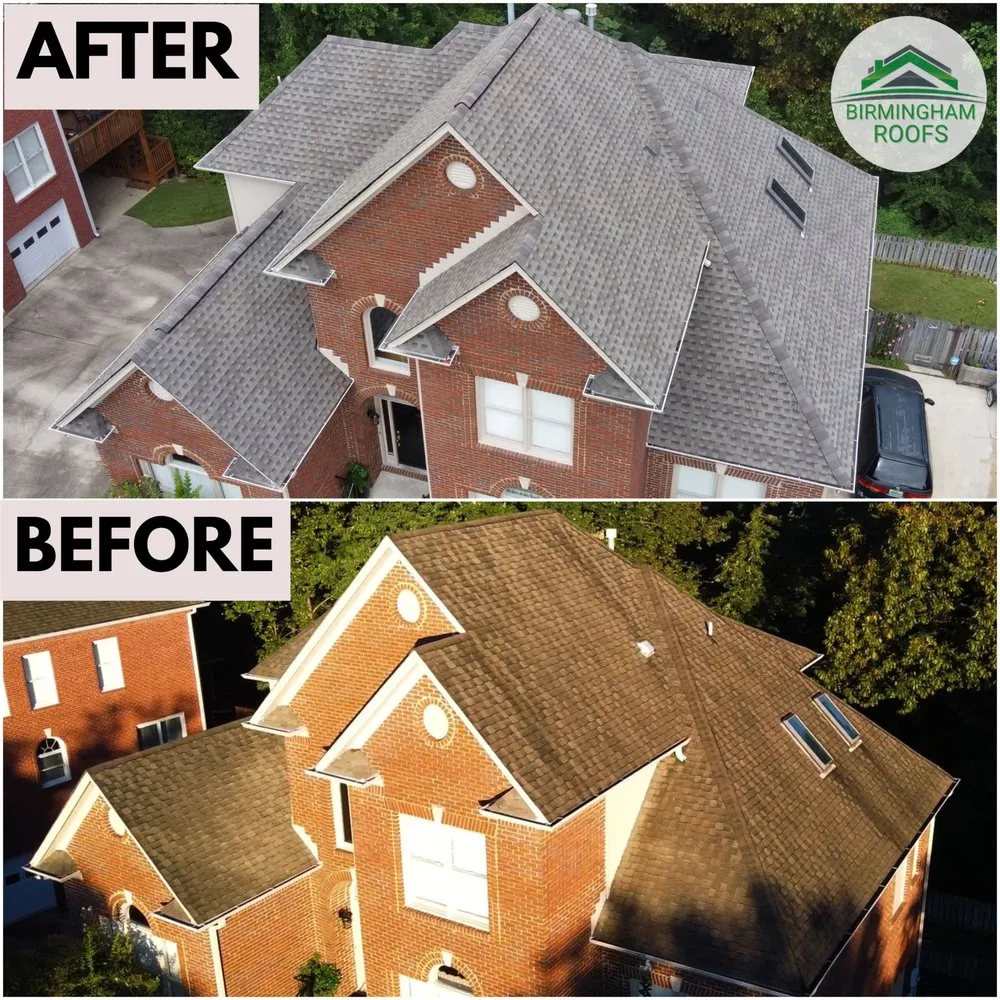 Slide of Birmingham Roofs