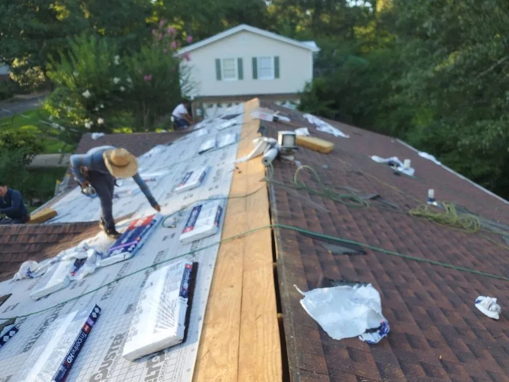 Slide of Birmingham Roofs