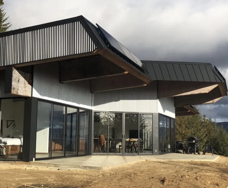 Slide of Bitterroot exterior systems