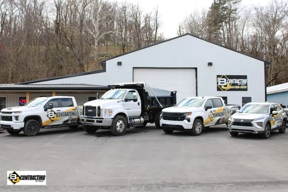 Slide of BJ Contracting Of WV