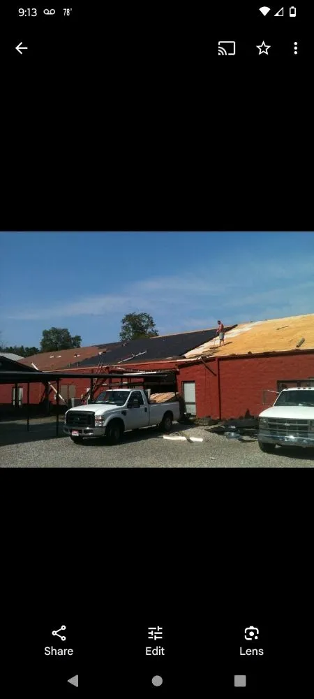 Slide of Bj's Roofing