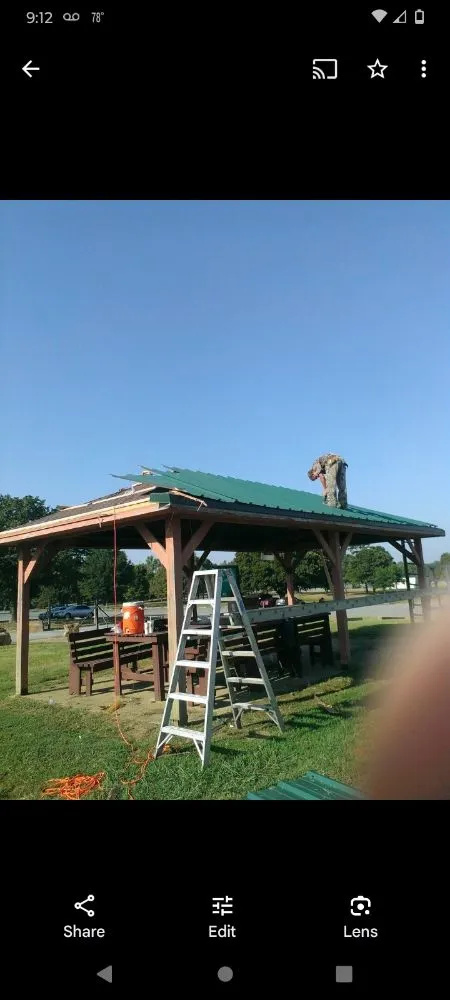 Slide of Bj's Roofing