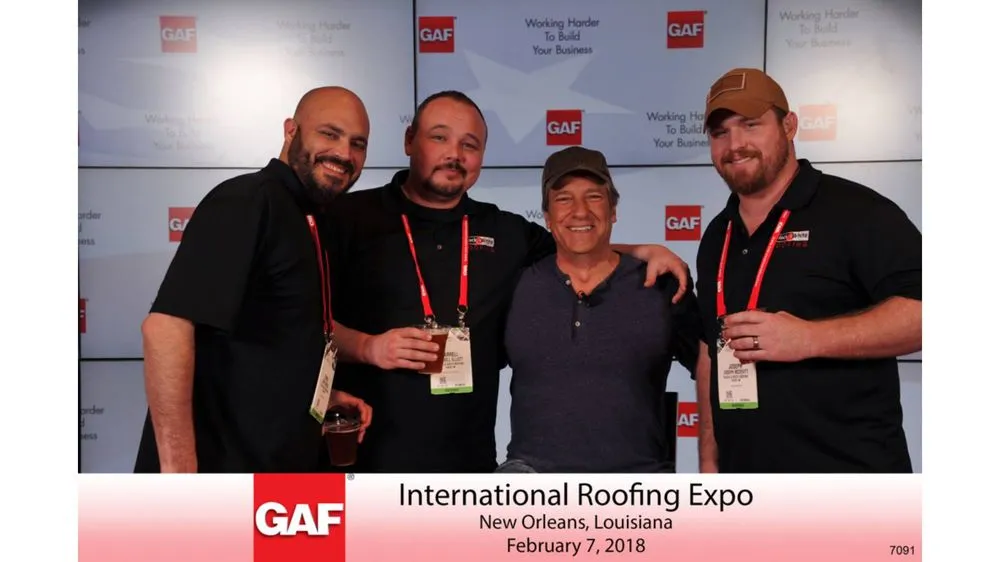 Slide of Black & White Roofing