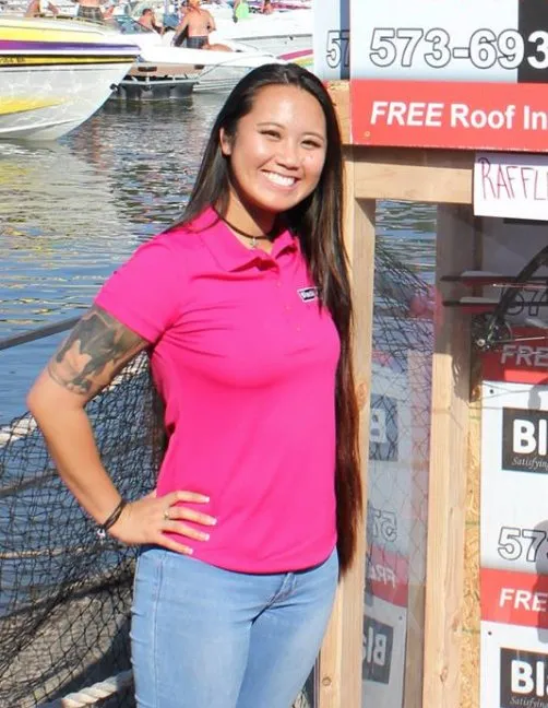 Slide of Black & White Roofing