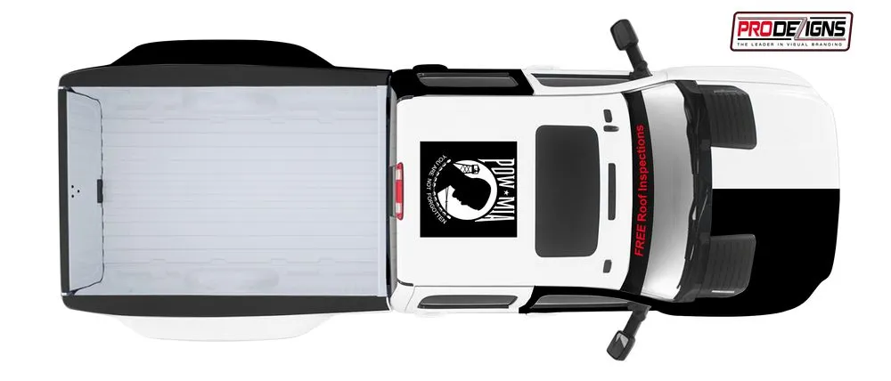 Slide of Black & White Roofing