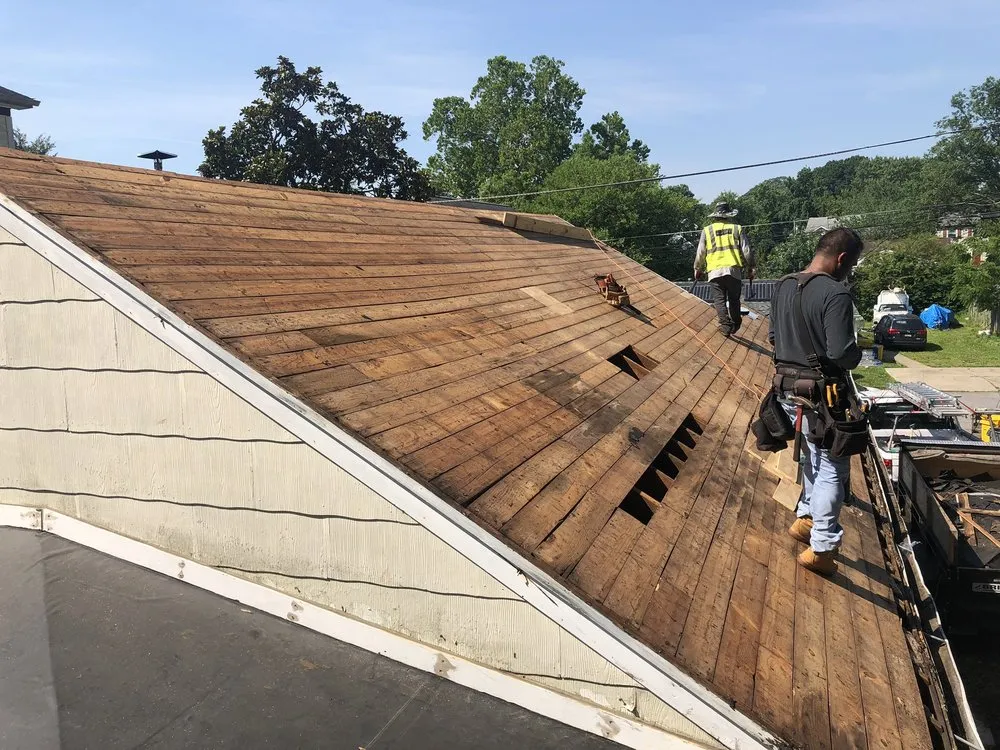 Slide of Black Anchor Roofing