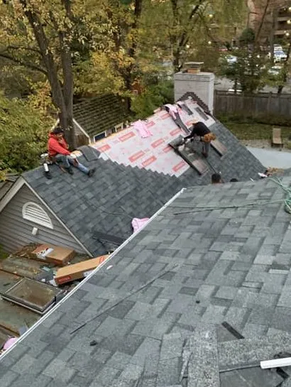 Slide of Black Anchor Roofing