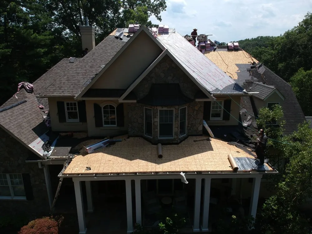 Slide of Black Anchor Roofing