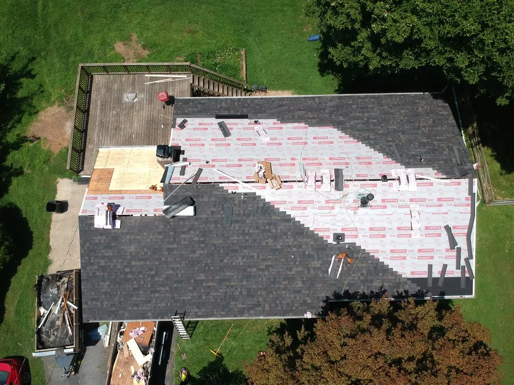 Slide of Black Anchor Roofing