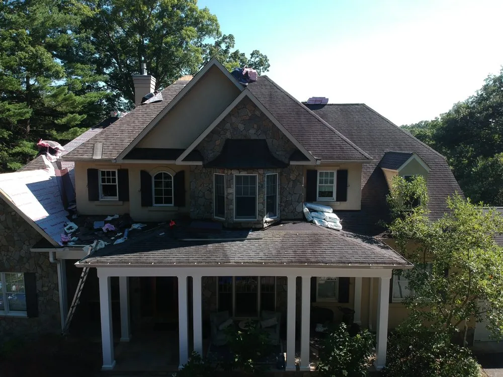 Slide of Black Anchor Roofing