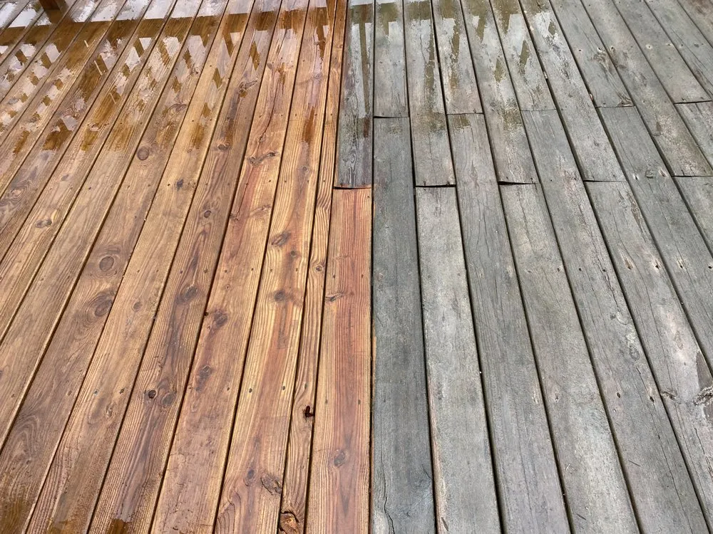 Slide of Black and White Soft Wash