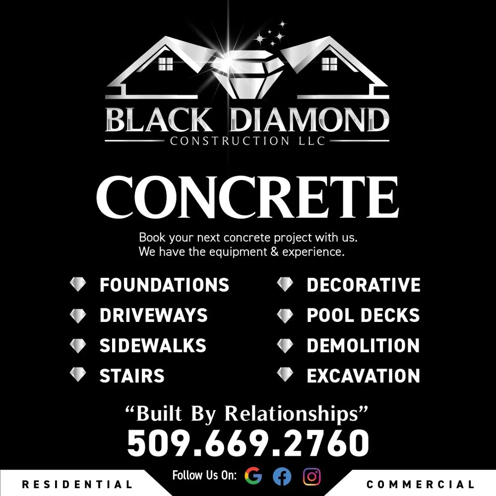 Slide of Black Diamond Construction