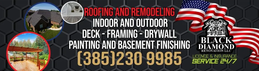 Slide of Black Diamond Renovation