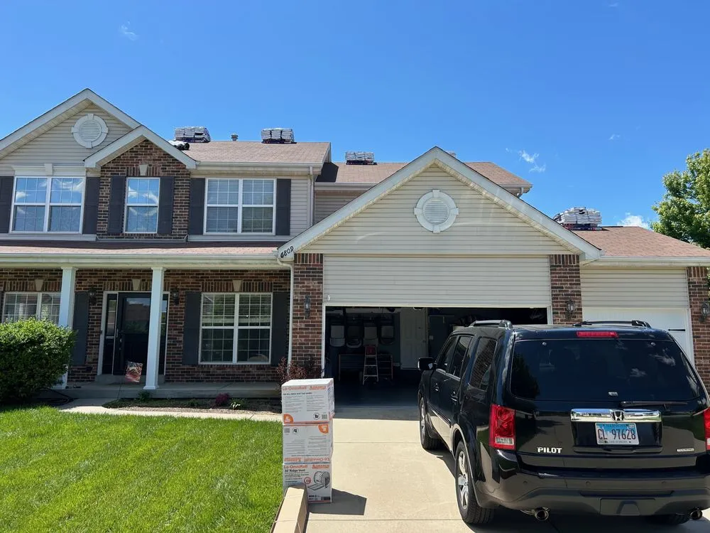 Emergency metal roofing installation in St Louis, MO by Black Dog Roofing