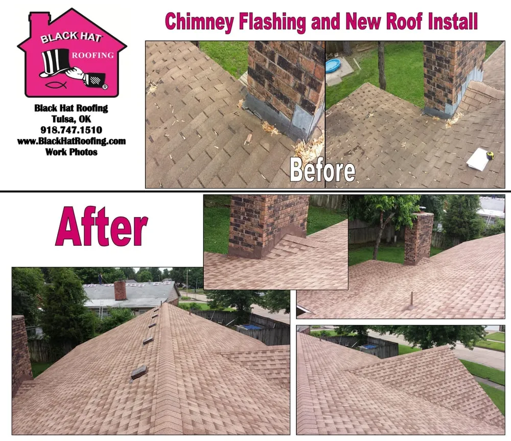 Slide of Black Hat Roofing Inc